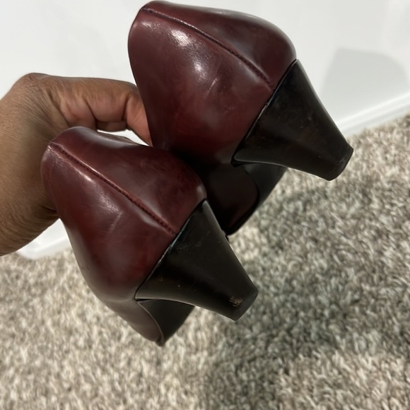 Bally Marni Brown Kitten Heels Made in Italy Sz. 7 - Picture 5 of 8